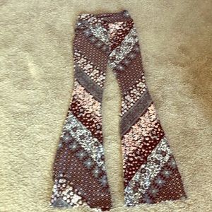 Bellbottom hippie pants great pattern